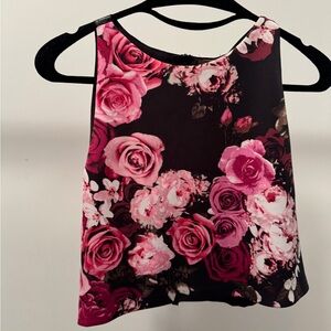 LOVE…ADY | FAUX LEATHER CROP TOP